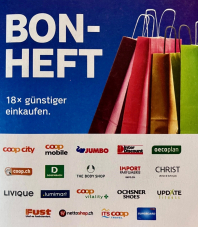 Coop Bonheft (Coop, Jumbo, Fust, Interdiscount etc.) mit diversen Rabatten- SAMMELDEAL – On & Offline