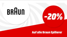 20% auf alle Epilierer der Marke Braun bei Media Markt