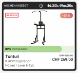 Klimmzugstation von Tunturi