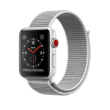 Hammer APPLE Watch Series 3, 42 mm, GPS + Cellular, Sport Loop, Silber/Muschel für 239.90 CHF