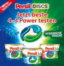 5 CHF Rabatt für Persil DISCS bei Coop