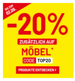 20% auf Möbel, 10% auf Elektro-Haushaltsgeräte bei Conforama