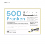 Bildungsgutschein 500.- Kanton Luzern