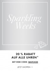 20% auf alle Uhren von Swarovski