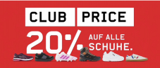 20% auf alle Schuhe kombinierbar mit 20.- ab 99.- bei Ochsner Sport