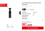 DJI Osmo Pocket zu bisherigem Bestpreis bei Interdiscount