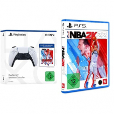 Combo-Deal: PS5 DualSense Wireless Controller + NBA 2K22 bei Amazon