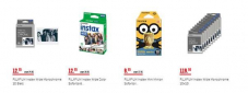 Sonderpreise auf Instax Filmen bei Interdiscount