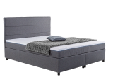 Nur heute – Halbfestes Boxspringbett Titlis 180cm + Fleischmesser zum Black Friday Preis für 581 Franken