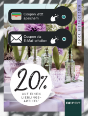 20% auf einen Lieblingsartikel