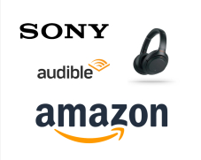 Amazon DE:  Sony Kopfhörer zu Toppreisen mit 3 Jahre Garantie & 60 Tage Audible kostenlos