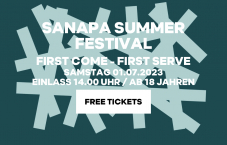 🚨Gratis Ticket fürs ZOA City SANAPA FESTIVAL Stadt Zürich (Kunsteisbahn Dolder)