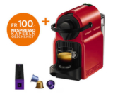 Krups Nespresso Inissia Red + Nespresso-Kapseln für 100.- bei nettoshop