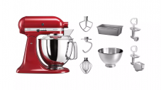 KitchenAid 5KSM125 mit zusätzlichem Zubehör (Fleischwolf & Backform) bei nettoshop