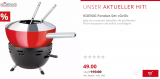 Bis zu 58% auf ausgewählte KOENIG Raclette und Fondue bei nettoshop.ch