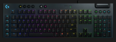 LOGITECH G815 Lightspeed, GL Tactile Switch, Schweizer Layout, Schwarz (920-008987)