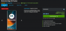 Motorola Edge 50 Fusion für umgerechnet nur noch 268.- Franken