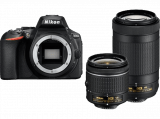 NIKON D5600 + 18–55 MM + 70-300 MM Spiegelreflexkamera bei MediaMarkt