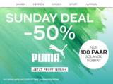 Nur heute: 50% auf ausgewählte Schuhe von Puma bei Dosenbach, z.B. Puma Flex T1 Herren Sneaker für CHF 34.95 statt CHF 69.90