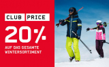 20% auf das Wintersortiment bei Ochsner Sport