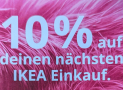 IKEA Gutschein für 10% Rabatt auf Alles (exkl. Schwedenshop / Restaurant) ohne Mindestbestellwert bis 30.11.