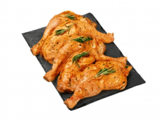 BBQ Pouletschenkel bei Denner für 4.95 CHF pro KG