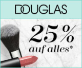 Nur heute: 25% Rabatt auf alles und Gratisversand bei Douglas