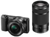 SONY Alpha 5100 Kit mit 16-50mm + 55-200mm Objektiven bei MediaMarkt