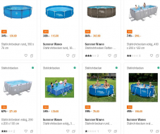 Do it + Garden Migros – 12 verschiedene Pools mit 60% Rabatt