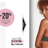 20% Rabatt auf ausgewählte Artikel aus der neuen Kollektion bei Hunkemöller, z.B. Bralette Erin für CHF 19.19 statt CHF 23.99