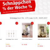 Deko-Artikel bei Weltbild um bis zu 67% reduziert, z.B. Deko-Vorhang „Balance“ für CHF 14.95 statt CHF 29.95