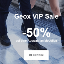 Vieles von Geox um 50% reduziert bei Sarenza, z.B. Geox D LISE ABX A D64D1A für CHF 100.- statt CHF 200.-