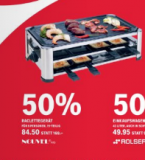 [Lokal] 50% Rabatt auf Nouvel Raclettegrill für 8 Personen bei Coop City