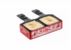 Trisa Raclette mit Explore the Alps Tasche