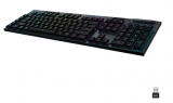 LOGITECH G915 LIGHTSPEED RGB Gaming Tastatur, Kabelgebunden und Kabellos, QWERTZ, Schwarz bei MediaMarkt