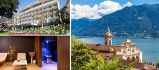 578€ – 2 Nächte im Superior-Zimmer mit Seeblick im 4*Hotel La Palma au Lac Locarno (Tessin, Schweiz) inkl. Zutritt zum Spa & Wellnessbereich & HP für 2 Personen