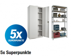 Jumbo Gutschein für 5x Superpunkte auf Ayce Metallregale- und Schränke bis 28.08.2023