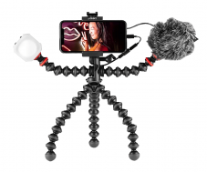 JOBY GorillaPod Mobile Vlogging Kit (Schwarz/Rot) bei MediaMarkt