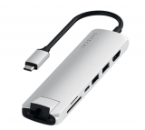 SATECHI USB-C Slim Alu Multiport Hub V2 HDMI bei MediaMarkt