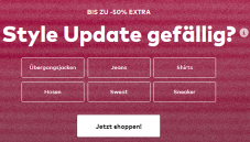 About You – bis zu 50% Extra-Rabatt bis 29.10., z.B. Abercrombie & Fitch Jacke für CHF 55.17