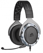 CORSAIR HS60 HAPTIC Gaming Headset, Grau/Schwarz/Tarnung bei MediaMarkt