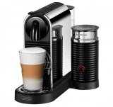 DE-LONGHI EN330.M CitiZ Platinum & Milk Nespresso Kaffeemaschine (Edelstahl) zum Bestpreis bei MediaMarkt