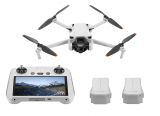 DJI Mini 3 Fly More Combo (DJI RC) Kameradrohne (12 MP, 38 Min. Flugzeit) bei MediaMarkt