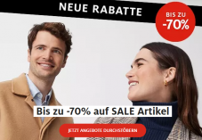 Bis zu 70% Rabatt auf Kleider, Schmuck & Beauty bei Manor