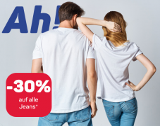 Ackermann Gutschein für 30% Rabatt auf alle Jeans bis 30.01.24