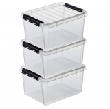 (Abholung) SmartStore Classic 31 Aufbewahrungsbox, 3er Set bei Migros Do It + Garden