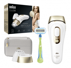 BRAUN Silk Expert Pro 5 PL5154 IPL Haarentfernungsgerät (Gold/Weiss) bei MediaMarkt