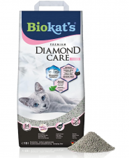 Biokat’s Diamond Care Fresh Katzenstreu 1 Sack (5 x 10 L) bei Amazon