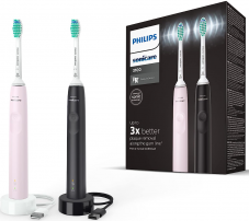 Philips Sonicare 3100 – (2er Pack mit 2 x C2 Bürstenköpfe) + 10er Pack C1 Bürstenköpfe bei Amazon