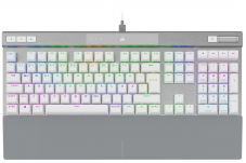 CORSAIR K70 RGB PRO, OPX Linear, Weiss (DE-Layout) bei Amazon